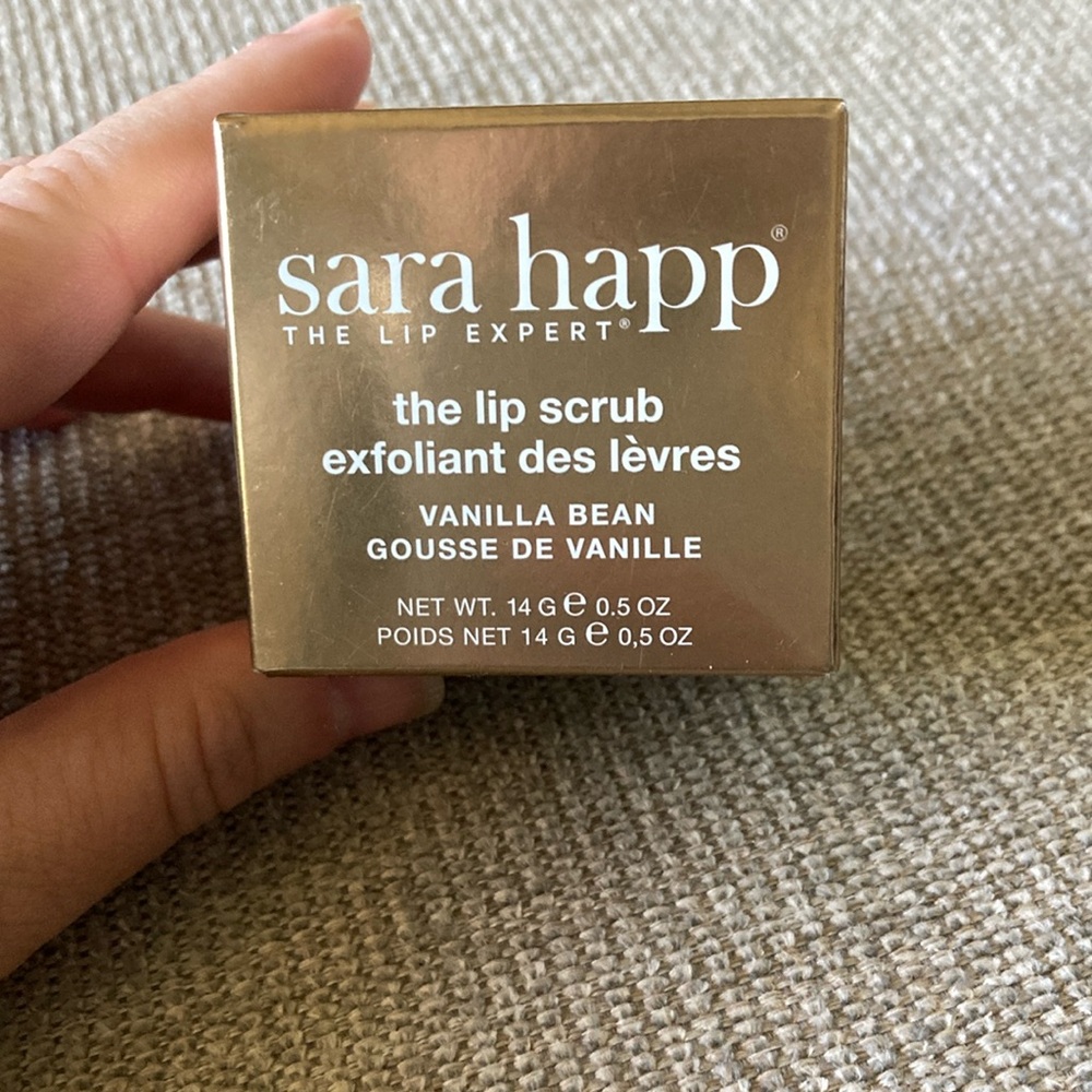 NIB Sarah Happ The Lip Scrub- vanilla bean
